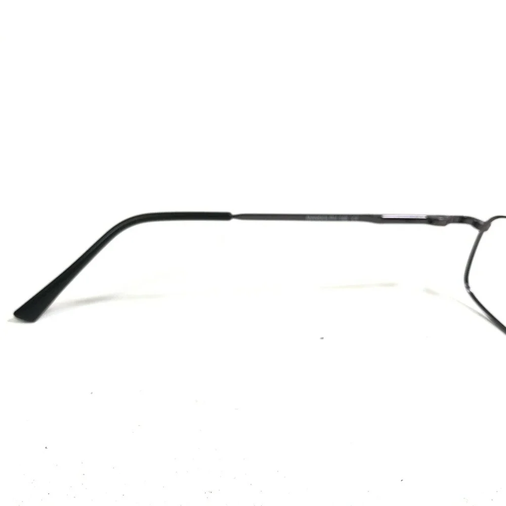 Randolph Eyeglasses Frames LIBERTY Polished Gunmetal Rectangular 54-20-145